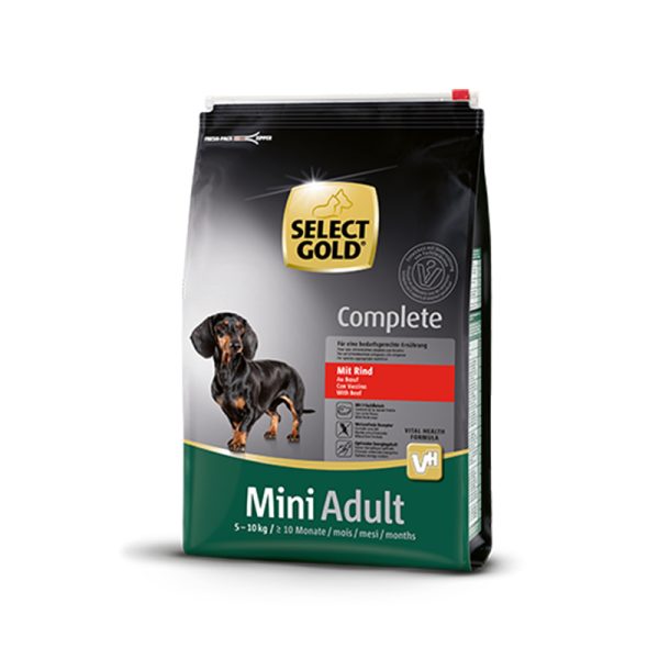 Select Gold Dog Complete Mini Adult govedina 1 i 10kg