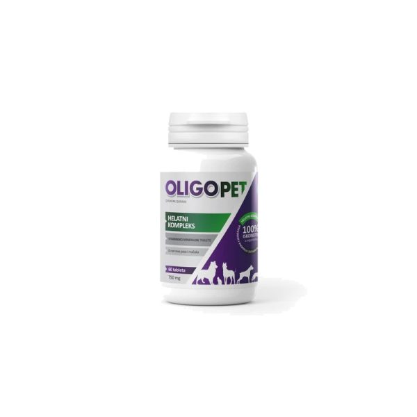Interagrar Oligo Pet 750mg 60 tableta visokosadržajnog kompleksa vitamina za pse i mačke
