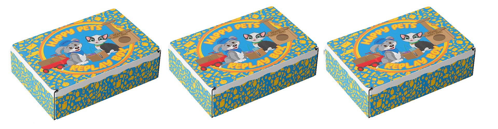 happy pets replay box monthly subscription plan box za pse