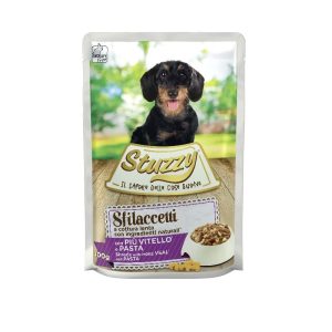 Stuzzy Shreds (Sfilaccetti) Dog tračice teletine sa pastom 100g