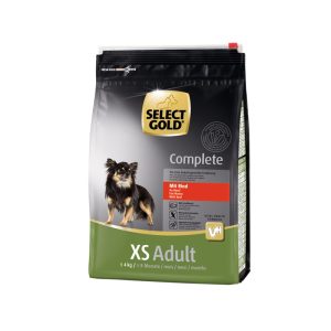 Select Gold Dog Complete XS Adult govedina 1kg