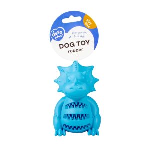 Rubber Sitting dinosaur igračka za poslastice 12cm za pse