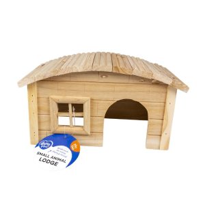 Wooden Lodge Dome Roof drvena kućica za hrčka