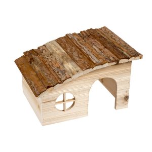 Wooden Lodge Shed Roof drvena kućica za hrčka