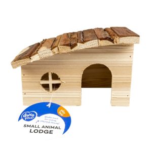 Wooden Lodge Shed Roof drvena kućica za hrčka