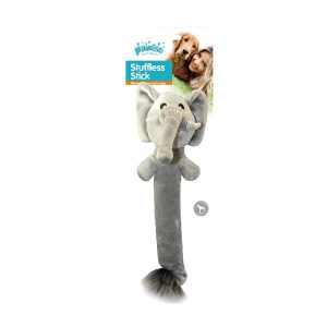 Elephant Stick plišani slon 23cm igračka za pse
