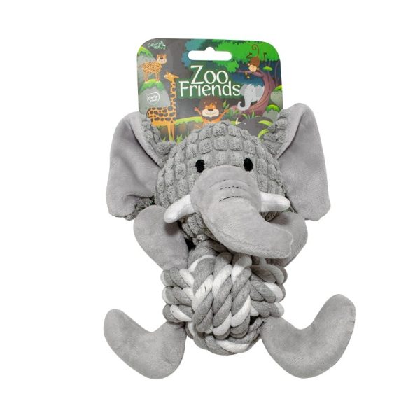 Zoo Friends Elsa Elephant Ball slon sa zvukom 19cm igračka za pse