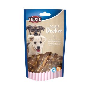 Trixie Double Decker pločice sa piletinom i pačetinom poslastica za pse 100g
