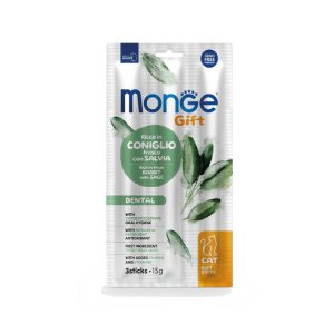 Monge Gift Dental Soft Sticks Adult – Rich in Fresh Rabbit with Sage denta poslastica zečetina sa žalfijom 15g - 3kom