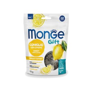Monge Gift Super “M” Immunity Support Adult – Rabbit with Lemon funkcionalna poslastica zečetina sa limunom 150g