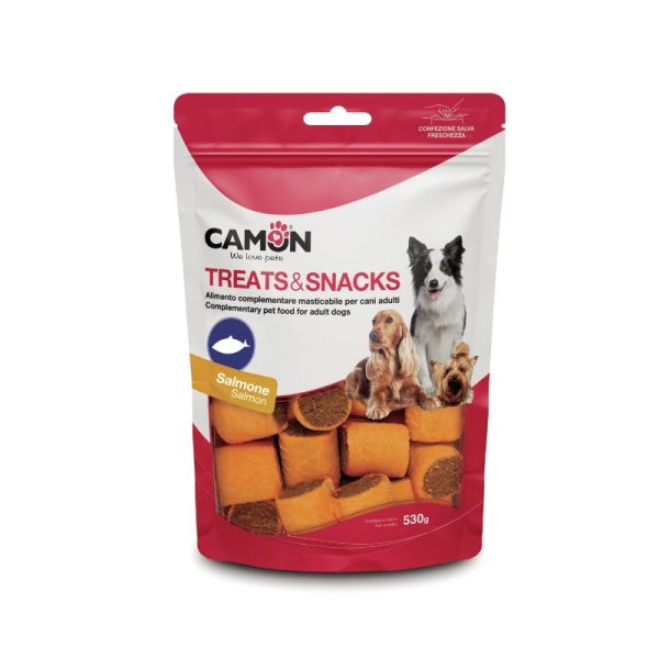 Camon Salmon dog biscuits Rollos - rolnice sa lososom 530g poslastica za pse
