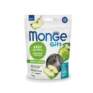 Monge Gift Super “M” Sensitive Digestion – Chickpeas with Apple funkcionalna poslastica slanutak sa jabukama 150g