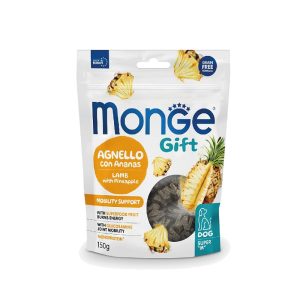 Monge Gift Super “M” – Mobility Support Adult – Lamb with Pineapple funkcionalna poslastica jagnjetina sa ananasom 150g