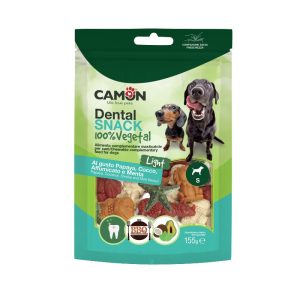 Camon AnimalVeg Smoked and Mint Flavored Snack S - dentalne životinje sa aromom roštilja i mente za male pse 155g poslastica za pse