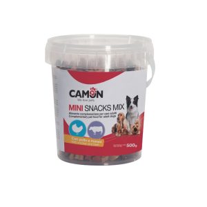 Camon Mini Hearts Snack Box - mini srca piletina i govedina 500g