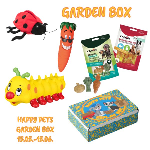 Happy Pets Replay Garden Box Monthly Subscription Box za pse